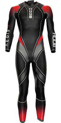 2023 Huub Mnner Aegis X Neoprenanzug AEGX35 - Red